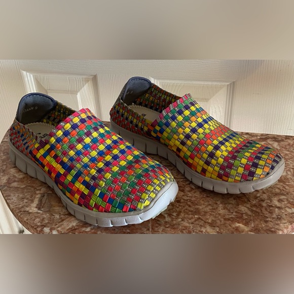 Corkys Shoes Corkys Joann Slip On Shoes Nwot Size 8 Multi Colored